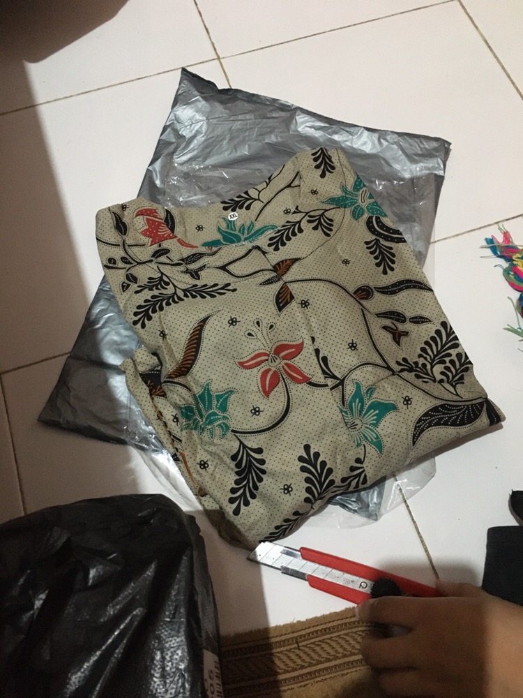 Ms Gamis Batik Sriwedari Maxi Jumbo Bumil/busui Katun Sogan Allsize Ld 104 Dan 120.