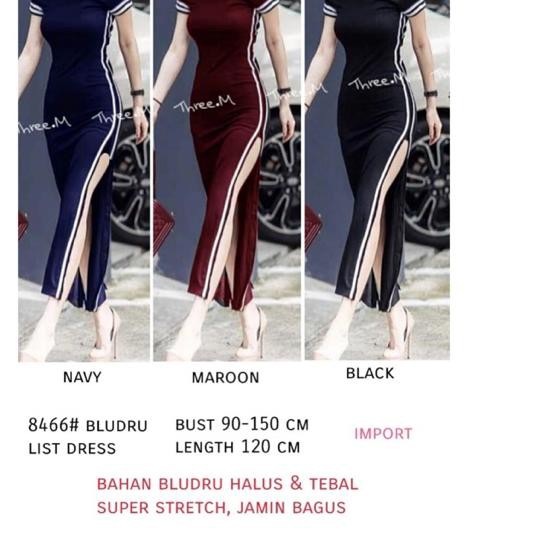 HOB 8466# BLUDRU LIST DRESS IMPORT «