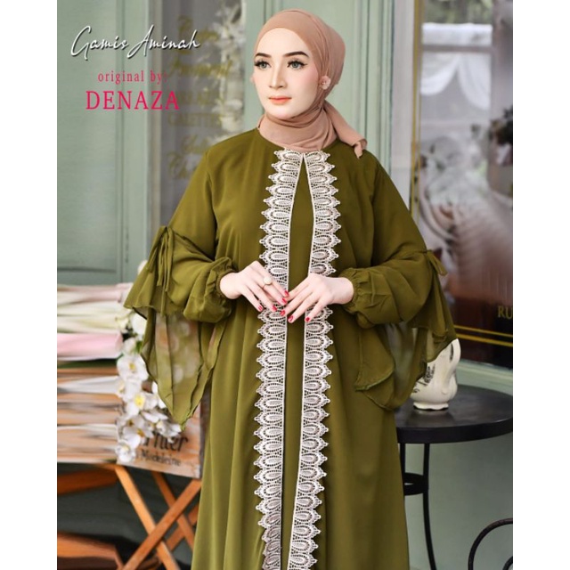 FASHION MUSLIM//GAMIS AMINAH//By DENAZA