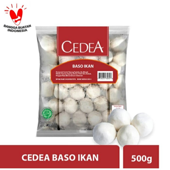 CEDEA Baso Ikan/Bakso Ikan 500gr