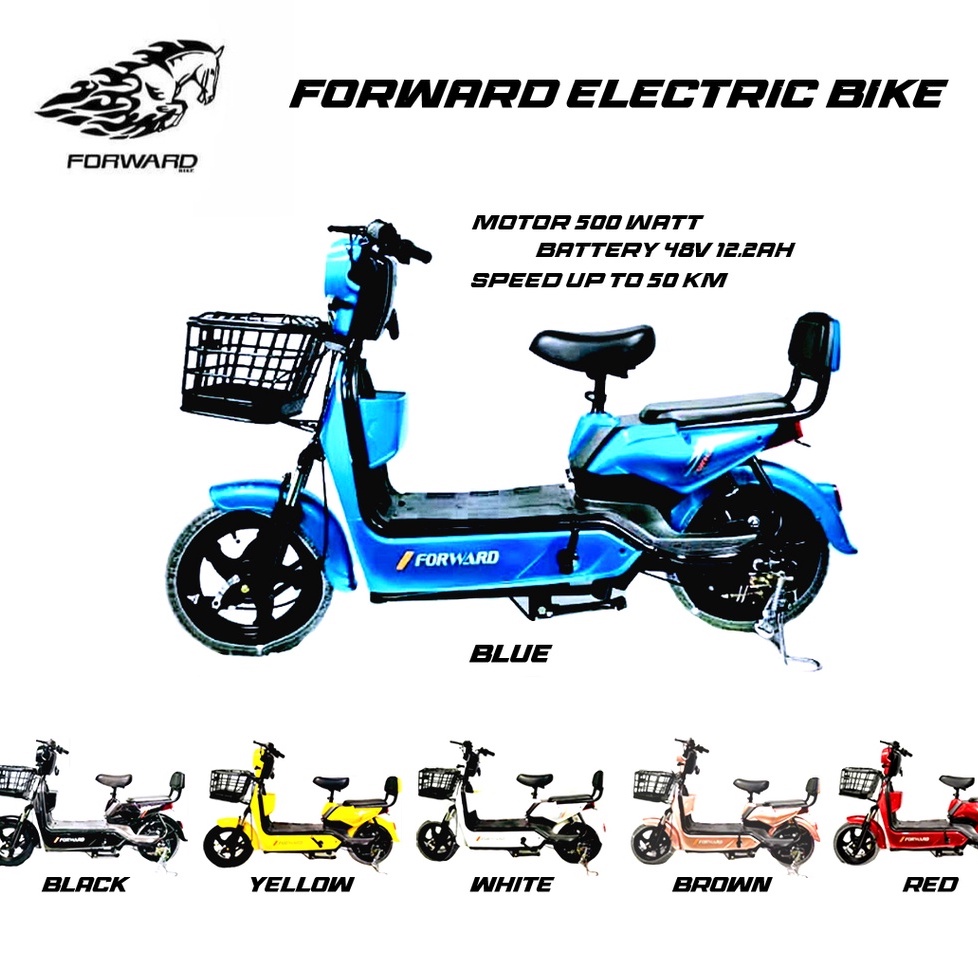 Mutiara Sepeda - SEPEDA LISTRIK FORWARD
