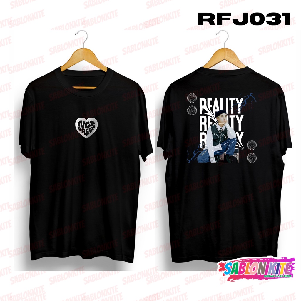 MURAH!!! KAOS NCT DREAM RENJUN REALITY RFJ031 COMBED 30S