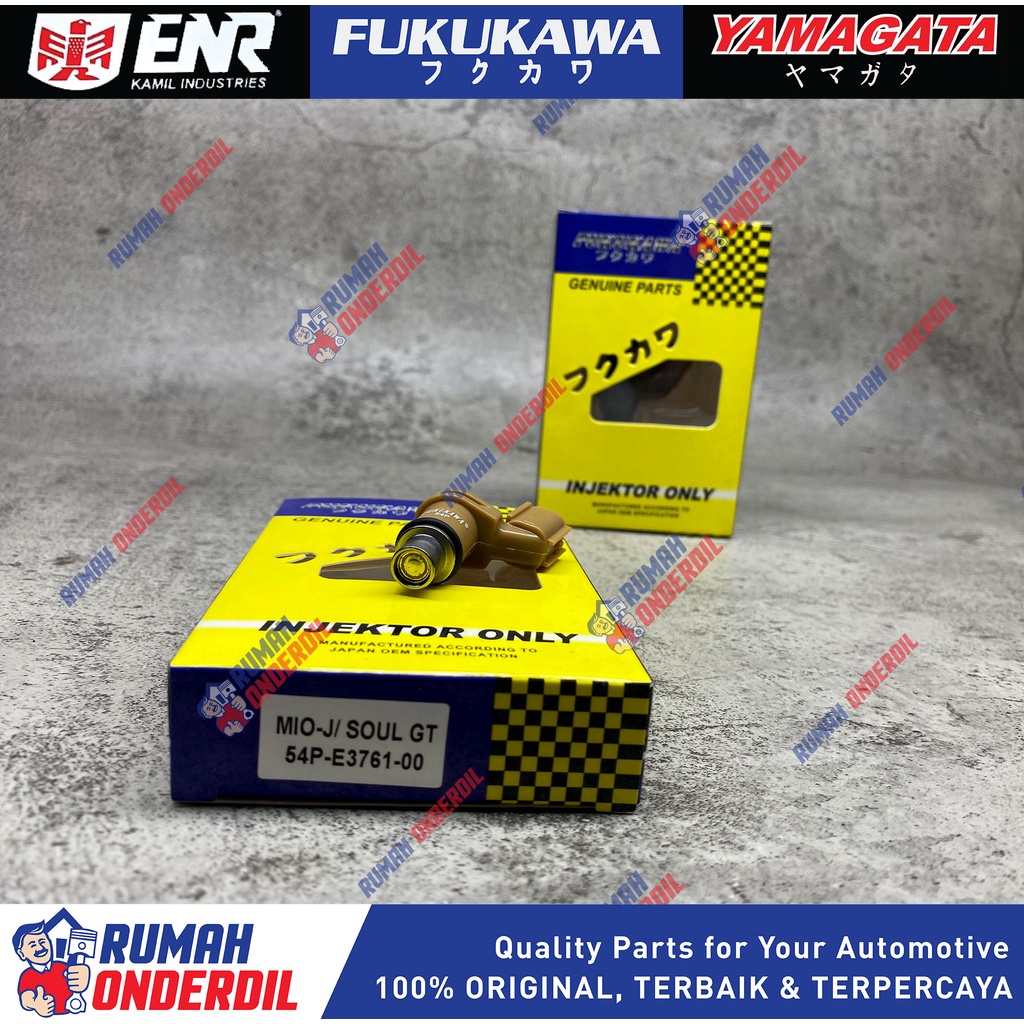 INJECTOR INJEKTOR MIO J, MIO GT, SOUL GT, FINO FI, XRIDE 115 4 HOLE 54P-E3761 FUKUKAWA OEM JAPAN