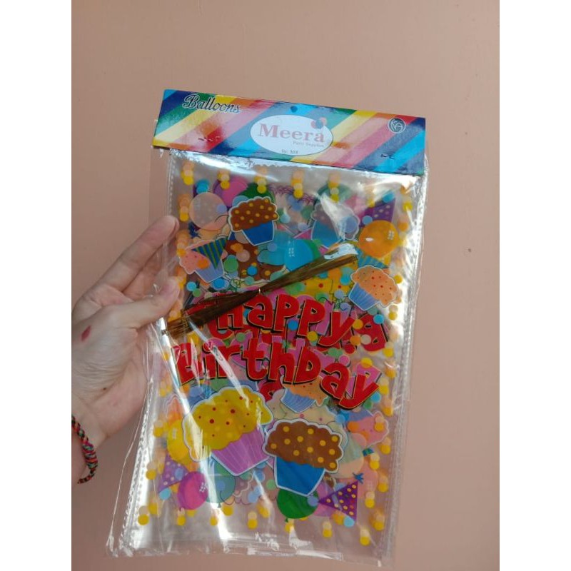 

Plastik snack ulang tahun kecil / plastik bingkisan ulang tahun