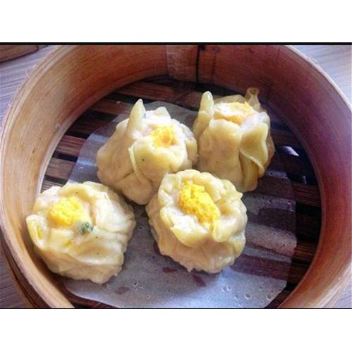 

Dimsum Halal Siomay Telur Asin Frozen [isi 48pcs] SKS Dimsum / The Duck King Group