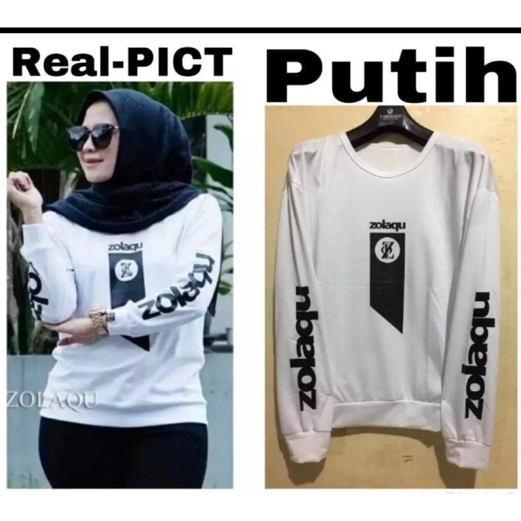 ATASAN LENGAN PANJANG WANITA JUMBO / KAOS LENGAN PANJANG JUMBO / BLOUSE JUMBO LINANDA