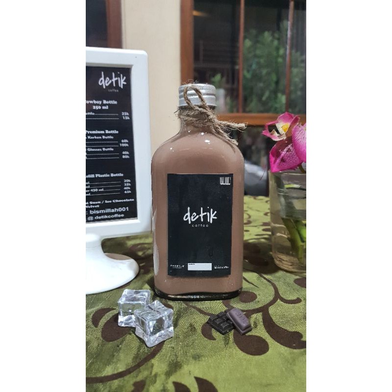 

chocolate premium 250 ML sheriff botol kaca