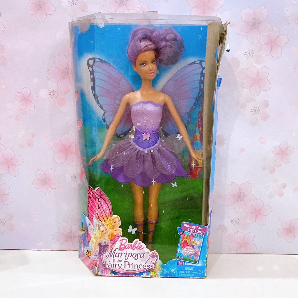 Boneka Barbie Mariposa and the fairy Princess Willa Boneka Barbie Mariposa ORIGINAL dan MURAH