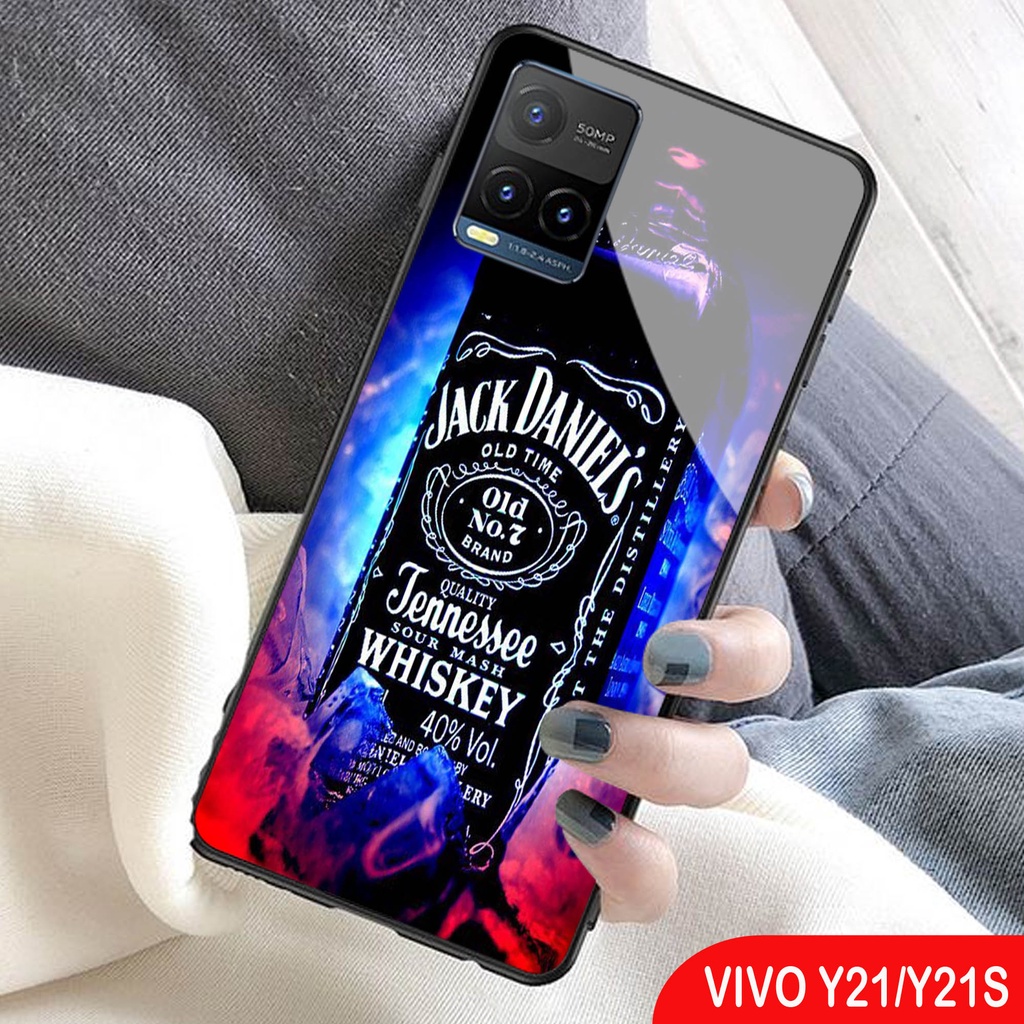 (S05) Softcase Kaca 021 Y21S - casing handphone - Vivo Y21 2Vivo Y21 2021 Y21S - pelindung handphone