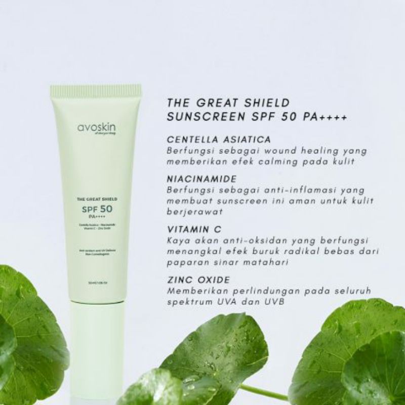 avoskin TGS the great sunshield spf 50 PA++++ [ Sunscreen ]