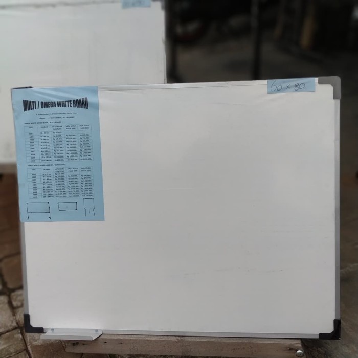

whiteboard gantung 60 x 90 cm promo