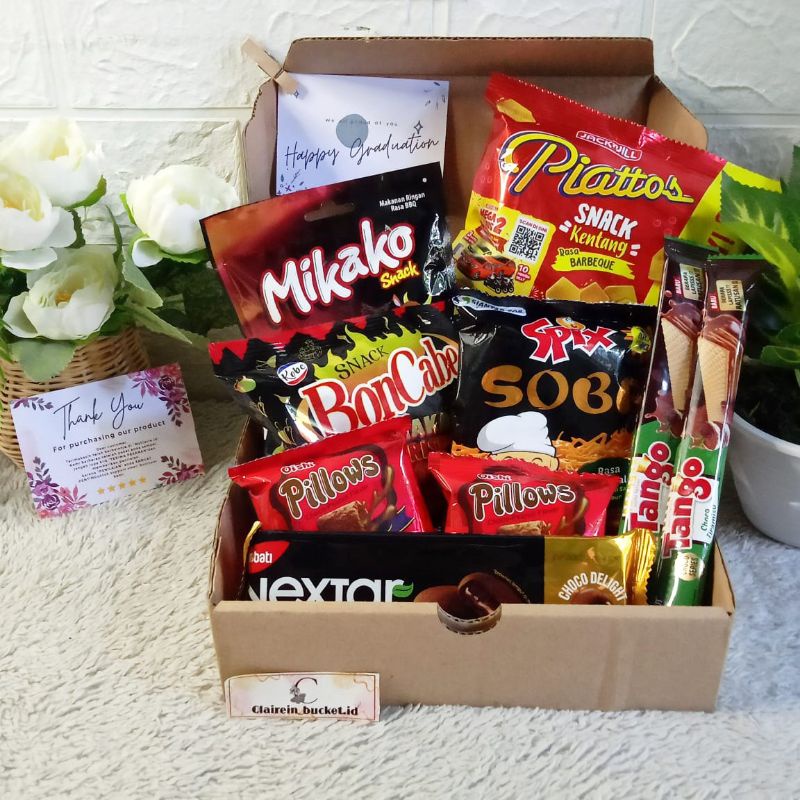

Hampers Snack box - Black Gold series