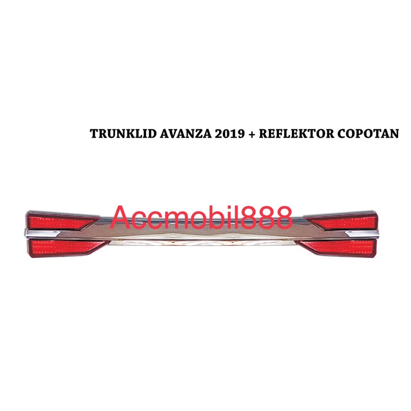 Trunklid Avanza 2019-2021 + Relfektor Copotan