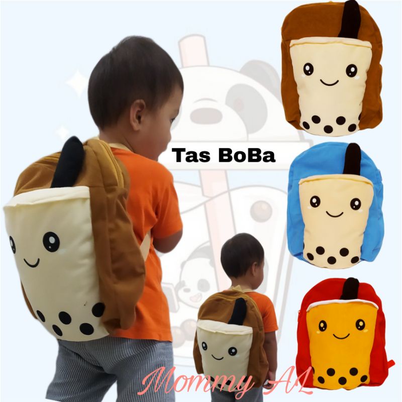 TAS ANAK BOBA BONEKA BOBA/TAS BOBA/BOBA/TAS ANAK SEKOLAH PEREMPUAN/TAS ANAK SEKOLAH TK