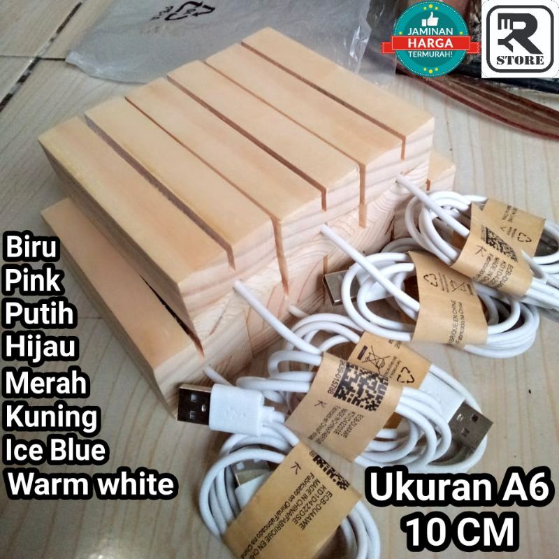 TERMURAH Base Lampu akrilik A6/Stand Akrilik minimalis A6/Holder Foto A6/Holder lampu Akrilik A6