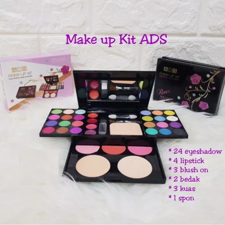 Beauty Jaya - Eyeshadow Palette Ads Make Up Set 33 Warna Tahan Air dan Tahan Lama