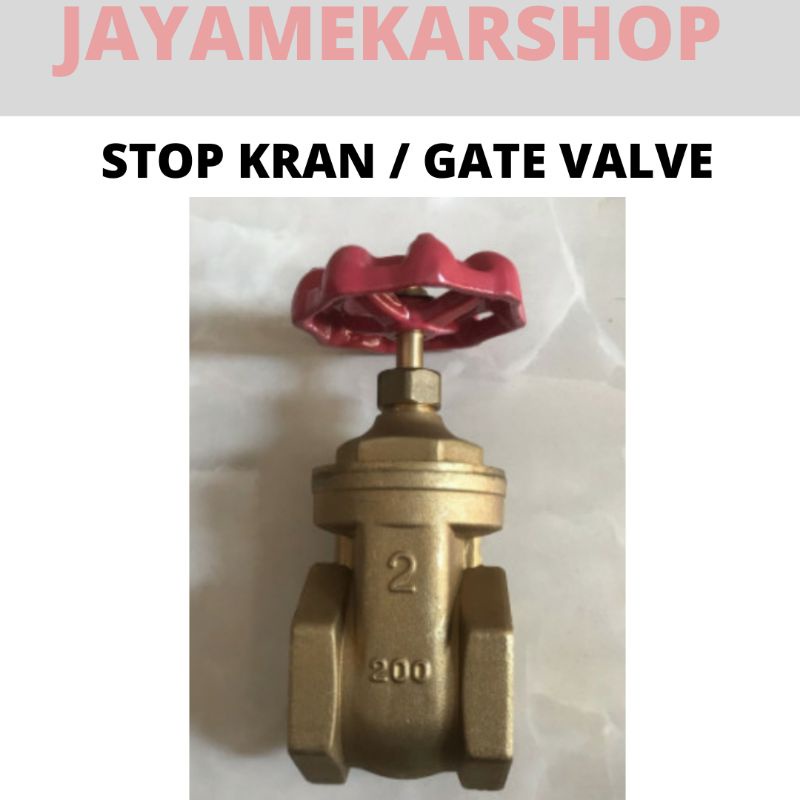Stop Kran 2 inch gate valve