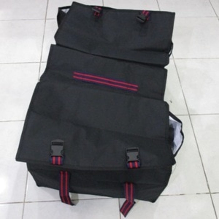 Tas Barang Motor, kurir, angkut Bahan  Anti Air Size L / Bahan D16 TOP ***