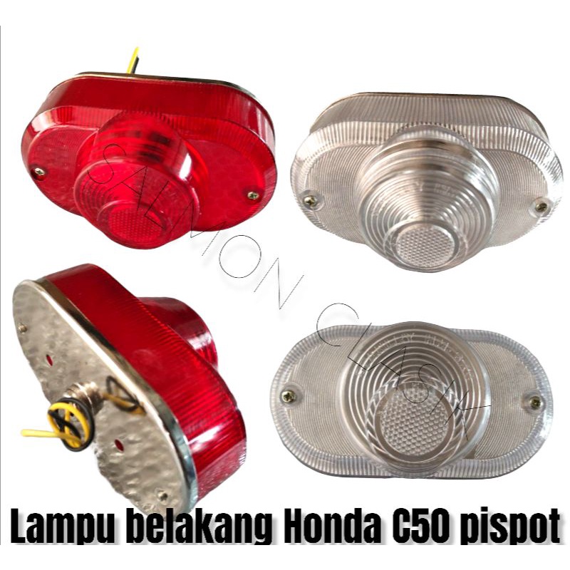 lampu belakang C50 Pispot S90 Stoplam c50 C90s