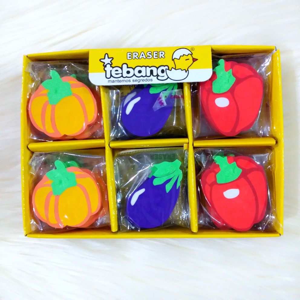 

Penghapus Motif Sayur /Eraser Tebang H-333