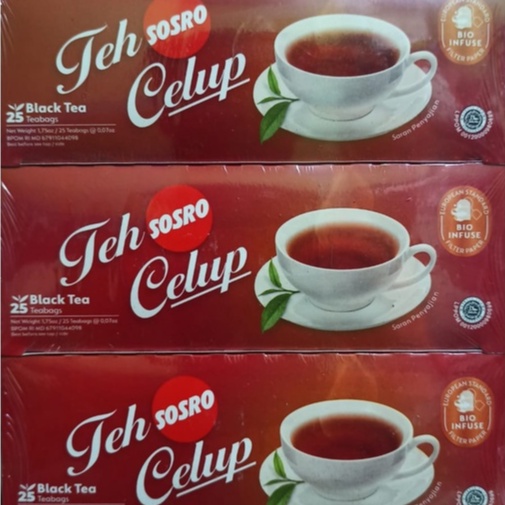 

TEH CELUP SOSRO (25 x 2gr)