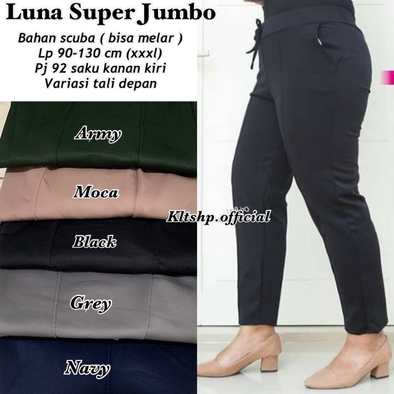 HOMY PANT JUMBO// SUPER JUMBO / CELANA JUMBO CEWEK / SIZE JUMBO / CELANA JUMBO / BIG SIZE PANT