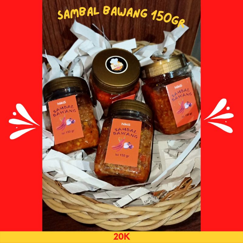 

SAMBAL BAWANG CABE RAWIT DOMBA PEDAS NIKIS.ID