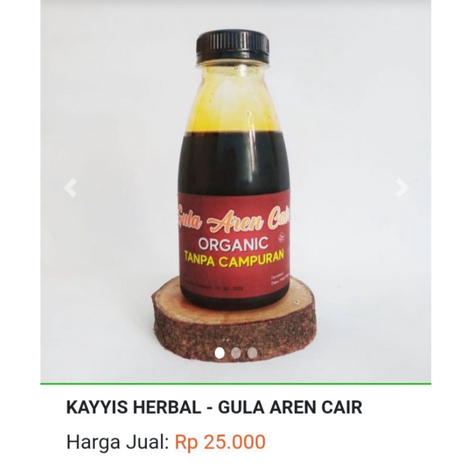 

Aman untuk penderita diabetes gula aren cair kayis