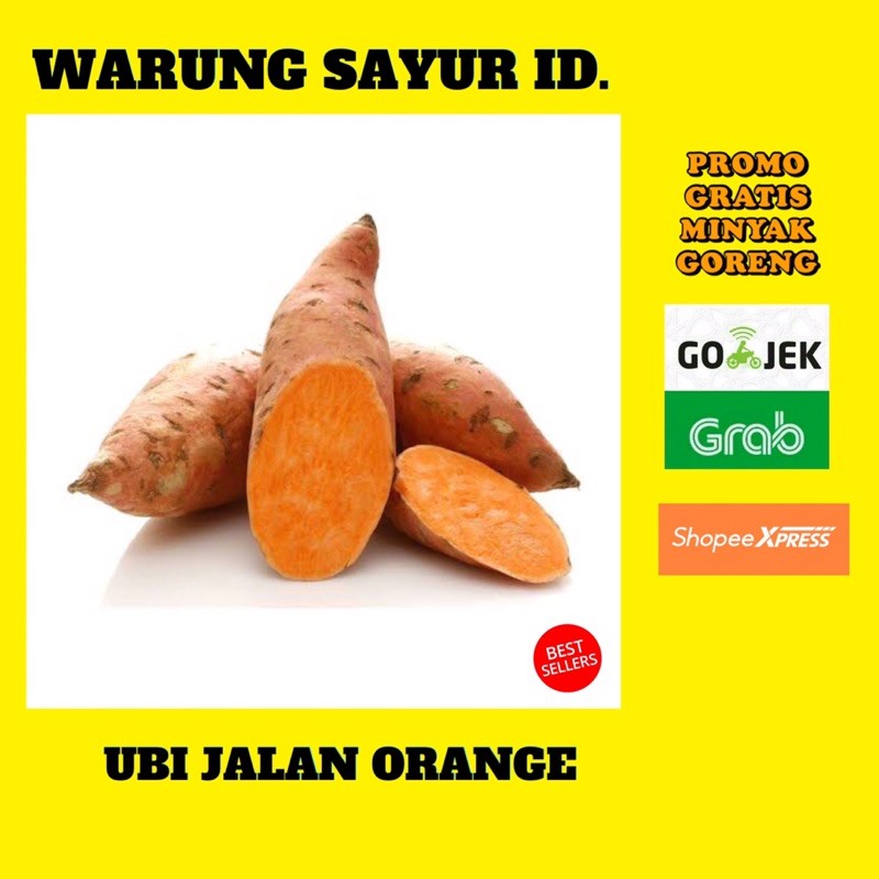 

UBI JALAR ORANGE 500 GRAM