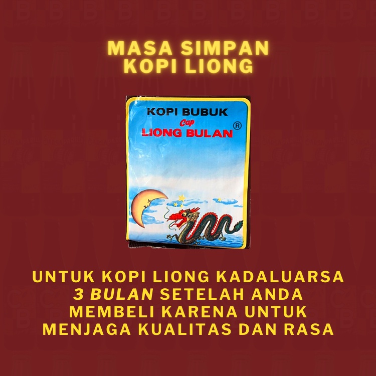 

p4yu Kopi Liong 200gr TANPA GULA Khas Bogor