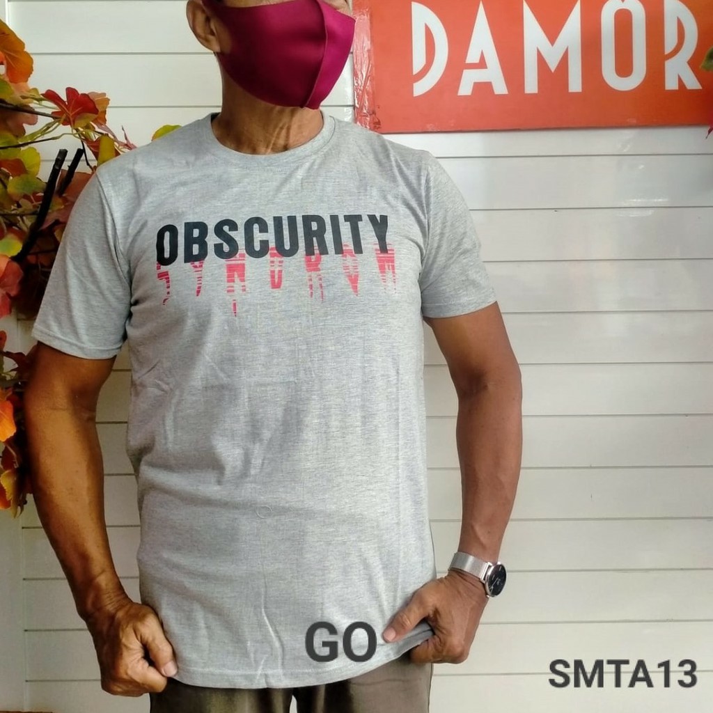 gos M DAMOR (CRESSIDA) Slimfit Misty Kaos Oblong Baju T-Shirt Kaos Distro Dakwah Kaos Pria