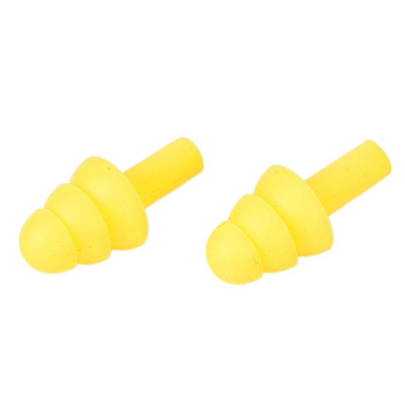 {LUCKID}10Pairs Waterproof Swimming Silicone Swim Earplugs Soft Anti-Noise Ear Plug