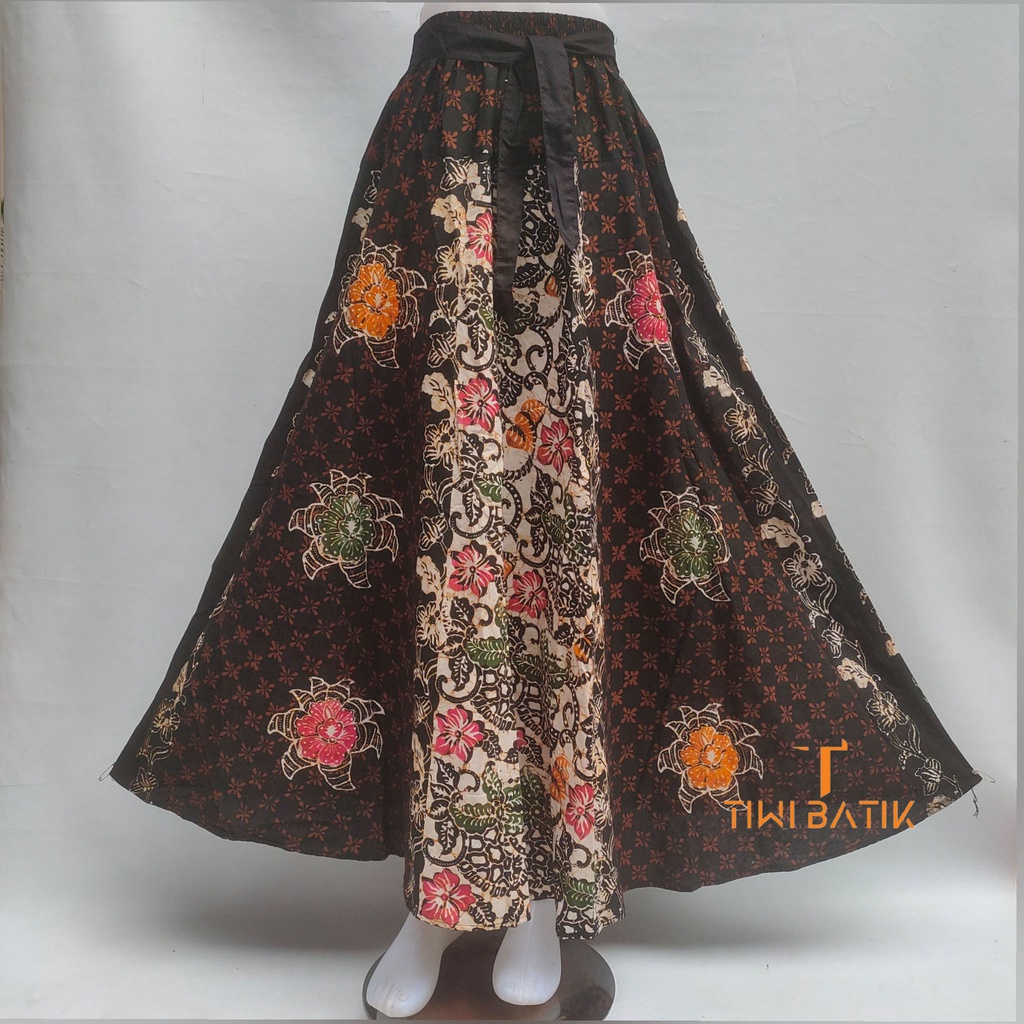 Rok Batik Klok Cap Katun Tebal