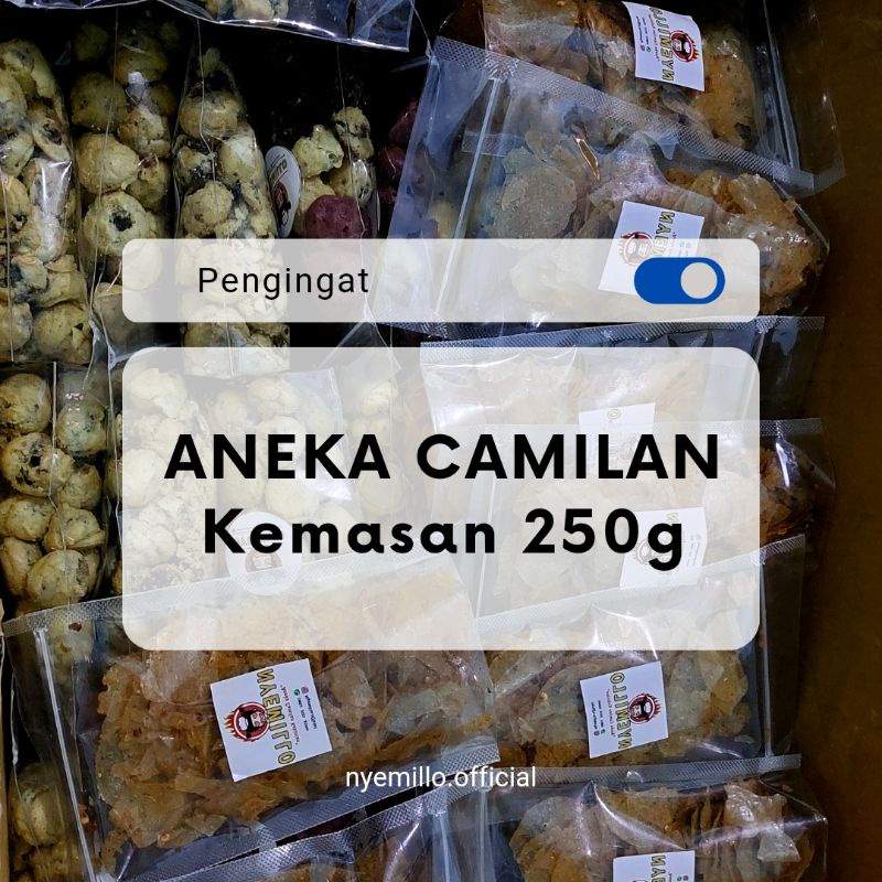 

[NYEMILLO] Krupuk Seblak | Usus | Basreng | Makaroni | Mie lidi 250g