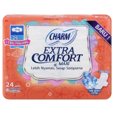 CHARM EXTRA COMPORT MAXI W 24P