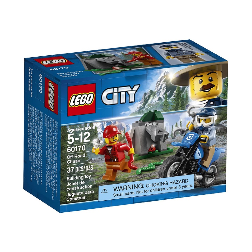 LEGO 60170 - Lego City Off-Road Chase 60170 Building Kit (37 pcs)