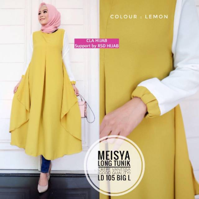 Meisya Tunik Atasan Wanita by Cla hijab