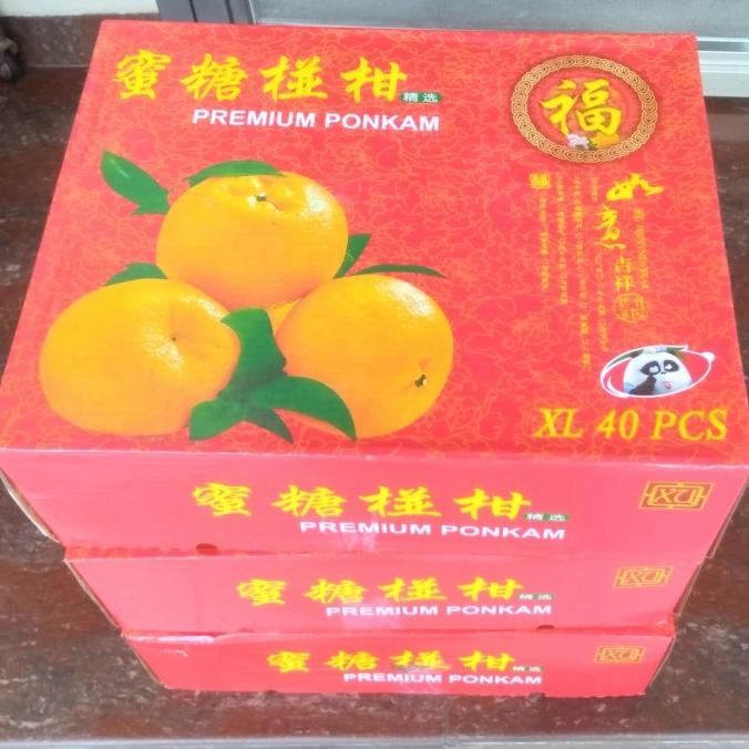 

GIFT BOX IMLEK JERUK MURAH MANIS 40 BUAH PREMIUM PONKAM/ JERUK IMPORT FH51515ED