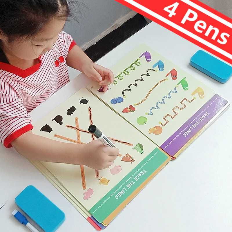 GIJ - Learn Fun Alat Gambar Anak Line Drawing Set Game Toy