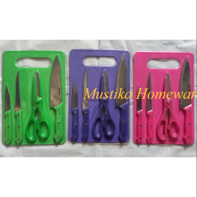 Pisau talenan set 5 pcs