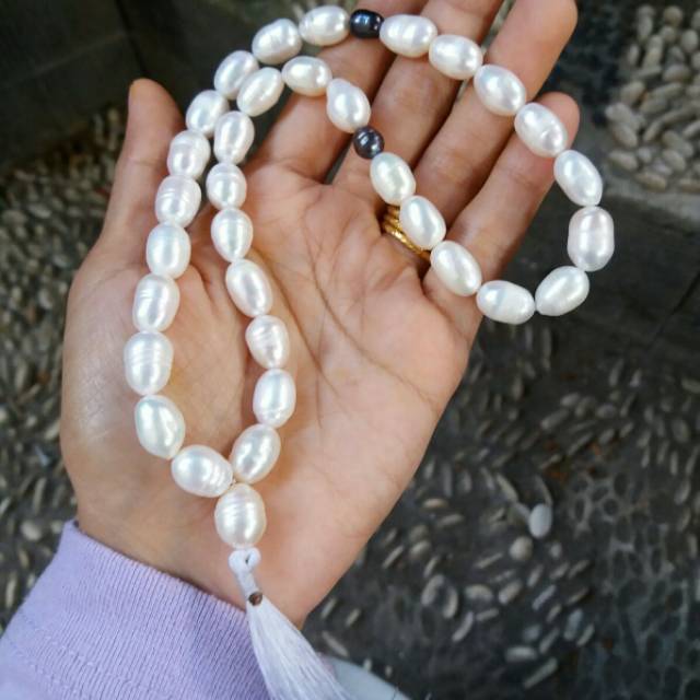 tasbih asli mutiara lombok isi 33