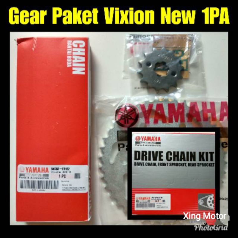 GEAR GIR SET PAKET VIXION NEW 1PA
