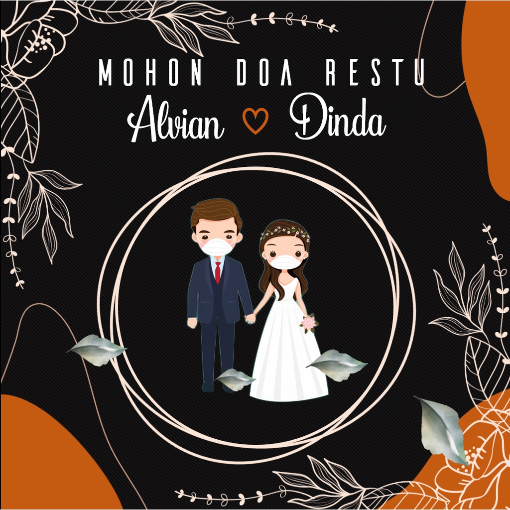 Undangan Digital Animasi Video Pernikahan Nikah Nikahan