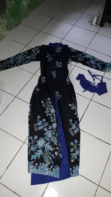 Maura Couple - Sania Ruffle Batik Couple Ori Ndoro Jowi Dnt Garansi Termurah Shopee Seharga Rp170