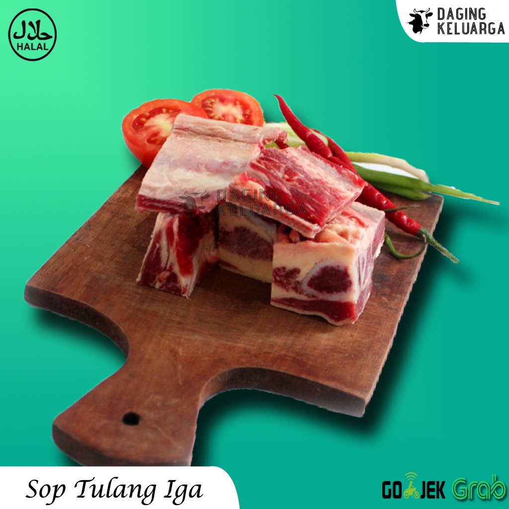 

DAGING SOP TULANG IGA IMPORT AUTRALIA 500GR/1KG. PREMIUM QUALITY .