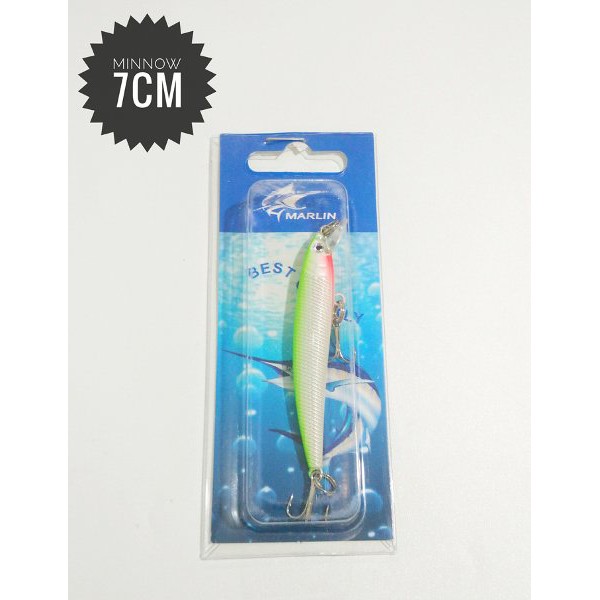 Umpan Lure Minnow 7Cm 4 warna