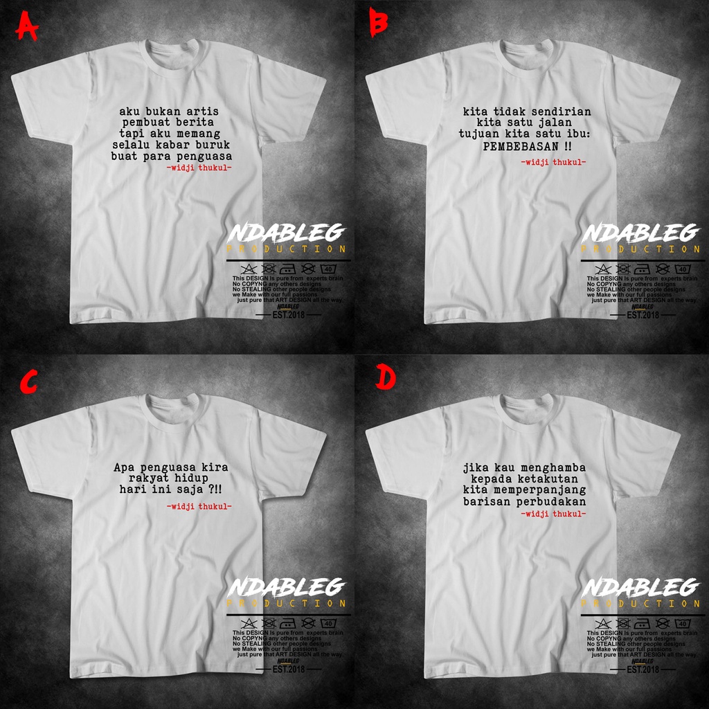 kaos wiji thukul quotes kaos aktivis wiji thukul