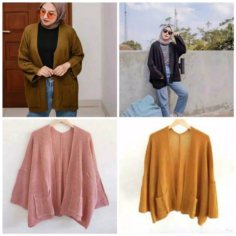 Cardigan Rajut