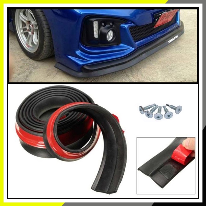Lis Bumper Bemper Mobil Samurai Lips List Body Mobil Karet Pelindung Bumper Mobil Bodykit Mobil Univ