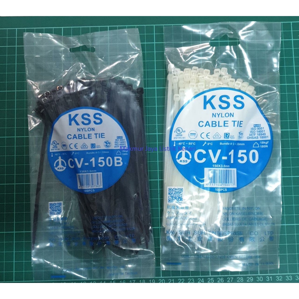 KABEL TIES / KABEL TIS / CABLE TIE CV 150 KSS 15CM CV150